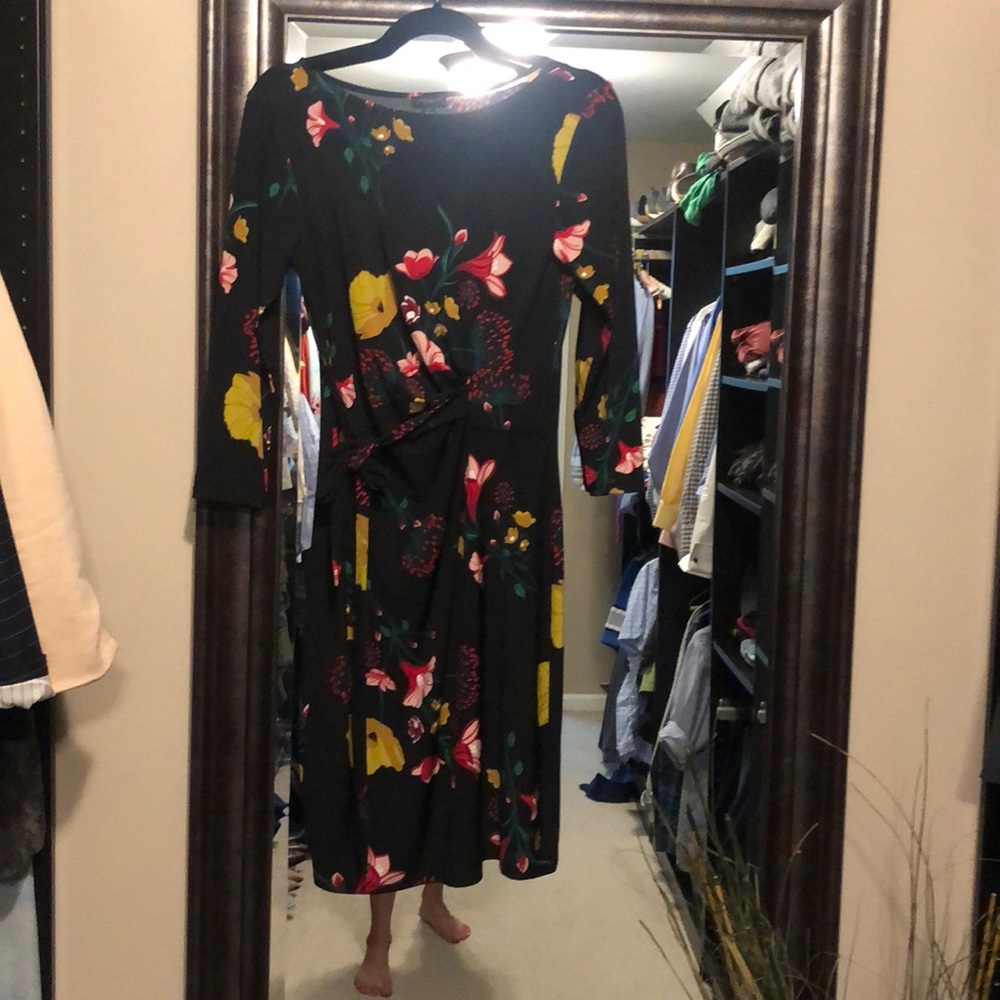 3/4 sleeve dress